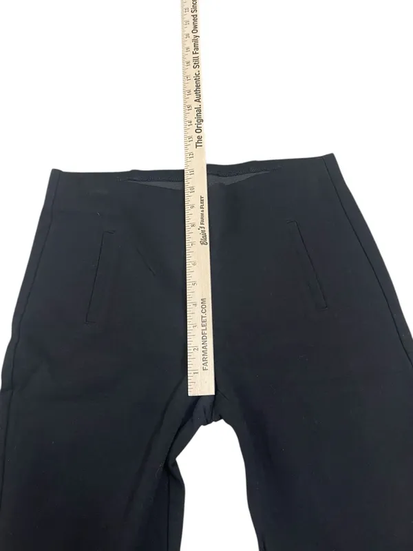 Chico's Black Stretch Knit Ankle Pull-On Pants - Image 7