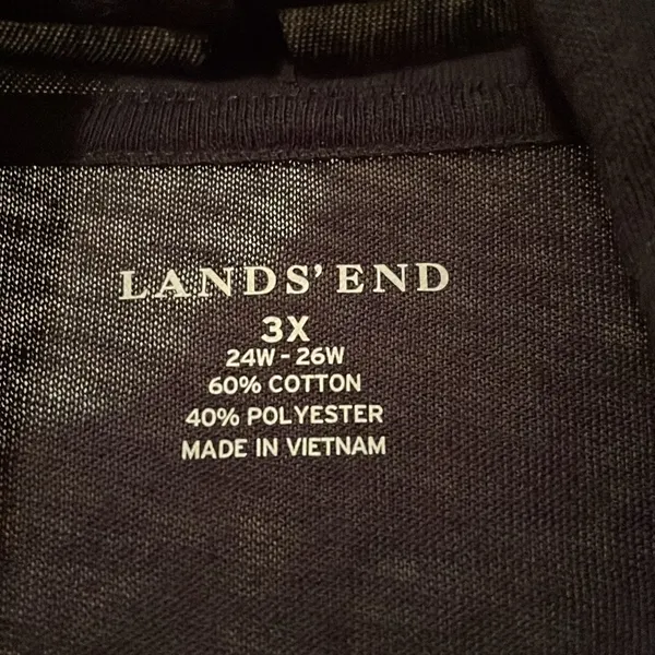 Black Open Front Cardigan by Land’s End - Image 2