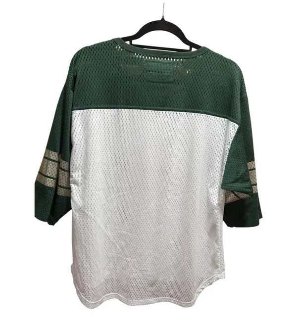 Women's NFL Team Apparel Green Bay Packers 3/4 Sleeve Jersey Shirt Size Medium - Image 7