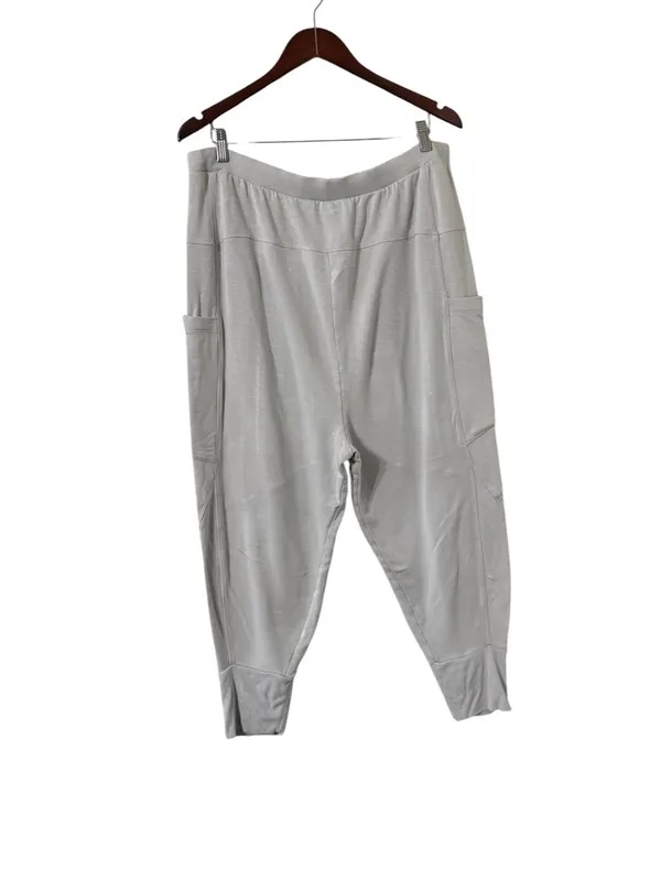 ANTHROPOLOGIE Daily Practice Gray Relaxed Joggers Sweatpants - Image 7