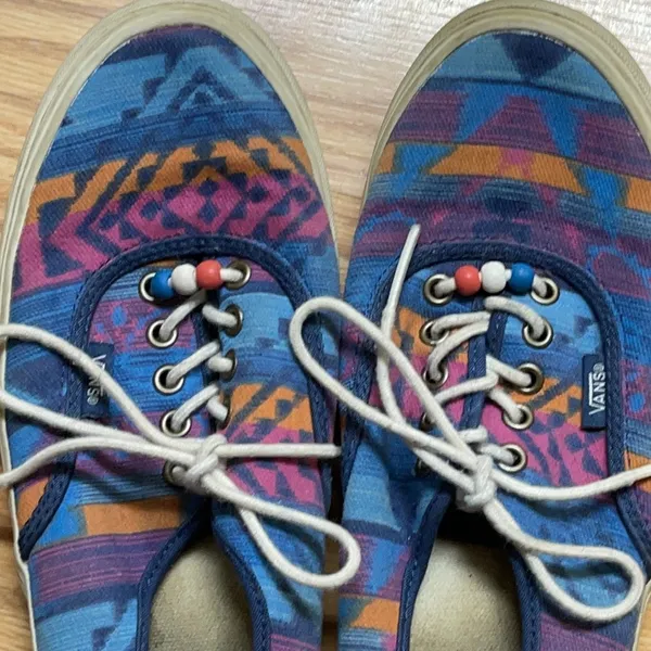 Vans Multi-Color Lace Up Shoes - Image 4