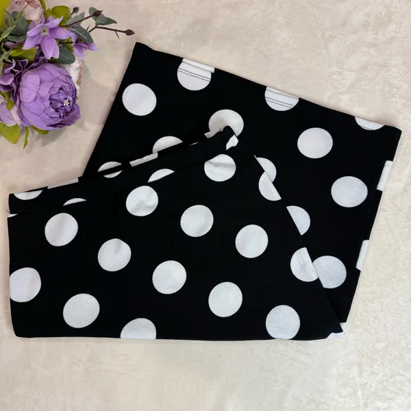 Moa Moa Black and White Polka Dot Skirt - Image 7