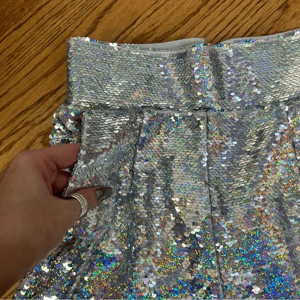 Akira | Holiday Sequin Fitted Big Booty Shorts NWT Size S - Image 13