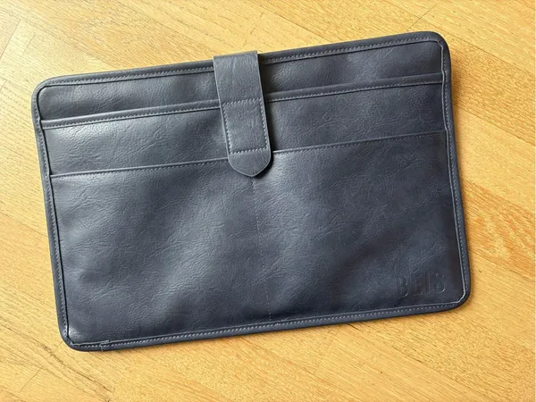 BEIS Gray and Black Laptop Weekender Bag - Image 8