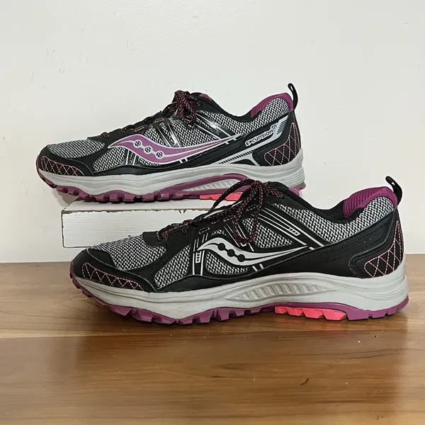 Saucony Womens Excursion TR10 XT 600 Running‎ Shoes Sneakers Size 9 Athletic - Image 2