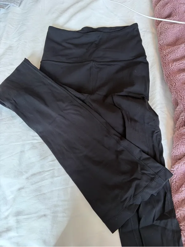 lululemon athletica Black High-Rise Flare Leggings - Image 2