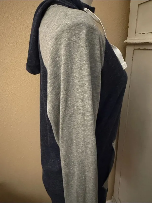 Nike Navy Hooded NFL Full Zipper Jacket - Image 7