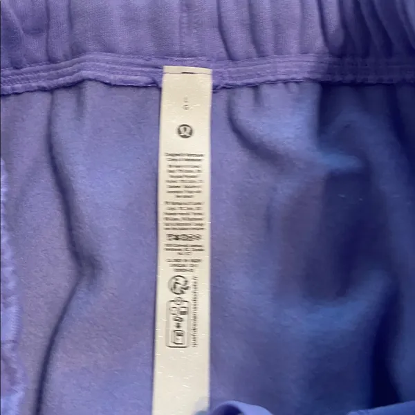 Lululemon Athletica Lavender Scuba MR Oversized Jogger Regular size L brand new - Image 6