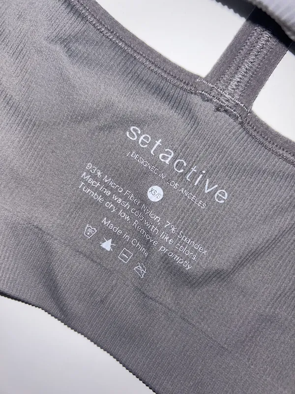 Set Active Sculptflex Ribbed V Bra - Image 5