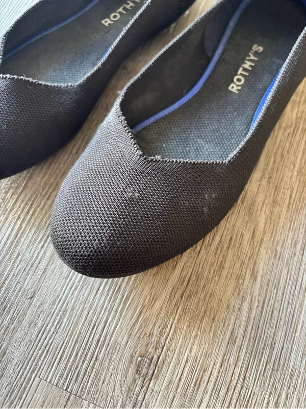 Rothys black rounded toe flat - Image 6