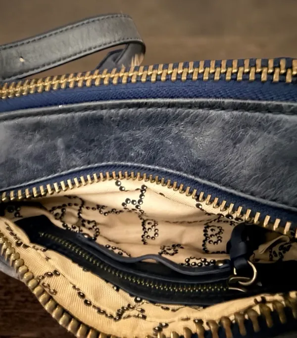 Schuler & Sons Anthropologie Leather Crossbody Bag - Image 6