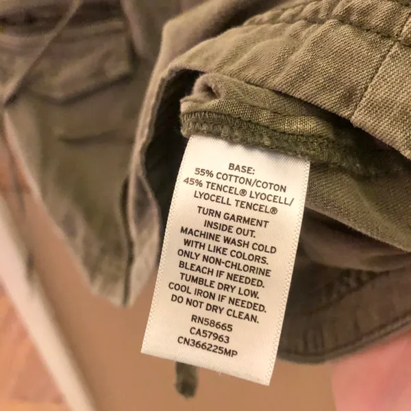 Sleeveless Utility Vest Army Green Small petite - Image 7