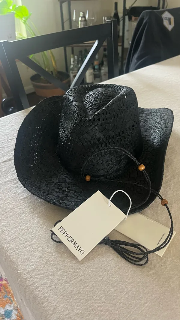 Peppermayo Black Cowgirl Hat - Image 6