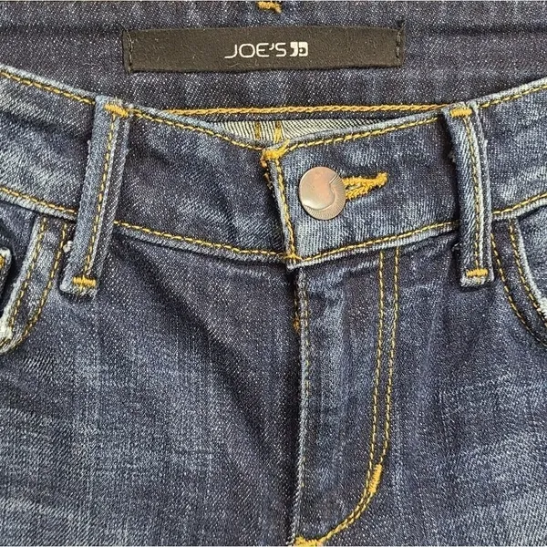 Joe's Jeans‎ Womens Size 24 Boot Cut Mid-Rise Blue Dark Wash - Image 4