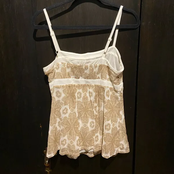 New York & Company chiffon Tank Top - Image 3