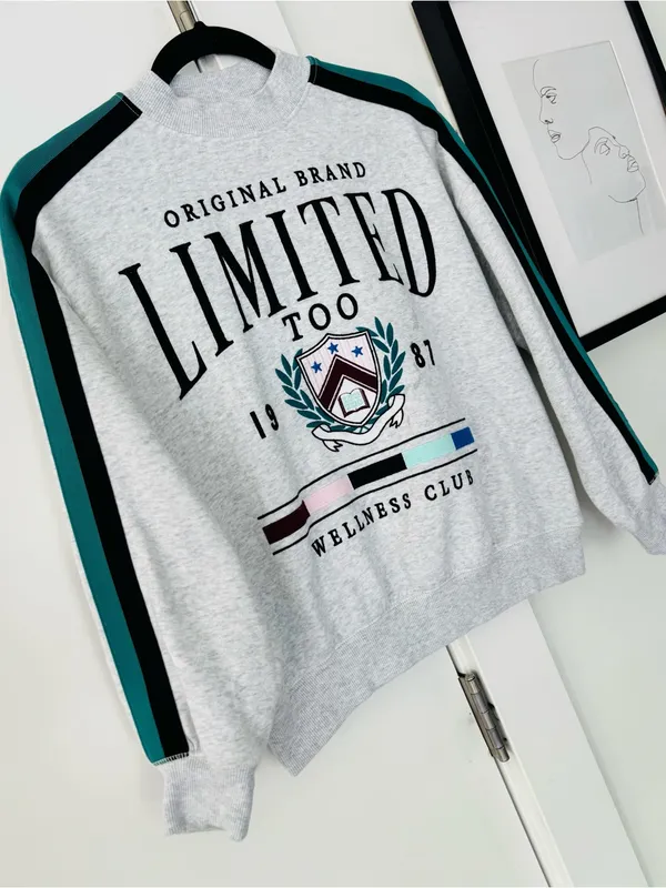 Vintage Limited Too Crewneck cotton Sweatshirt women's small measurments inside - Image 2