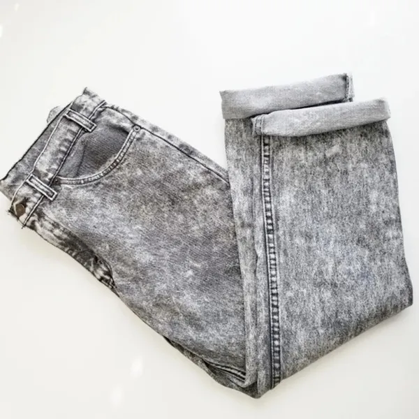 LEVI'S Acid Wash High Waist Mom Jeans W15"‎ - Image 3