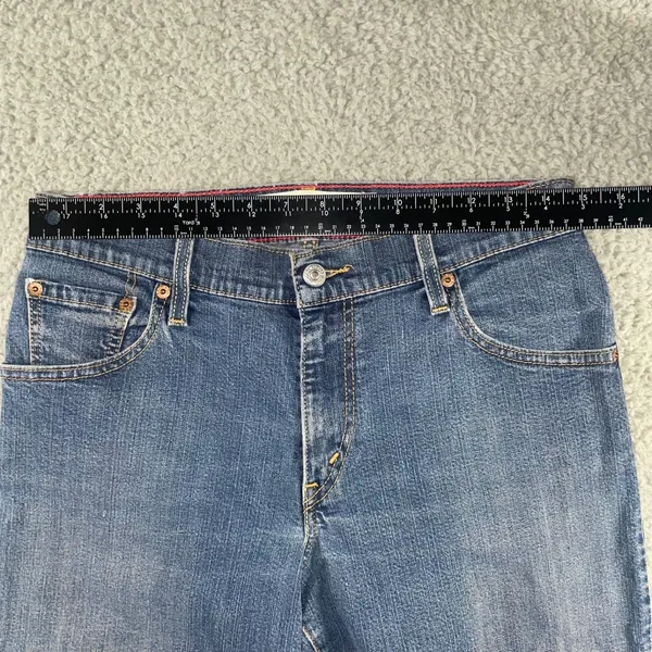 Levis 550 Relaxed Bootcut Jeans Women 8 Mid Rise 30x32 Y2K Western‎ Vintage - Image 4