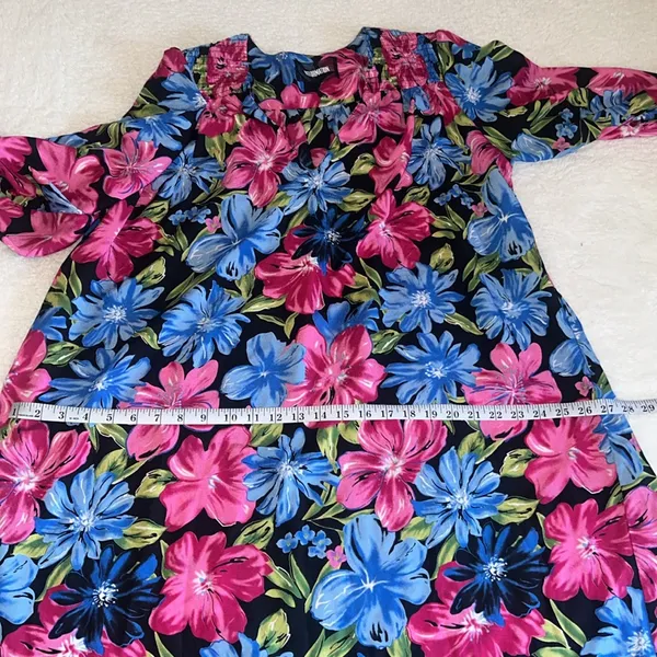 Reformation Floral Midi Dress Multicolor Size L - Image 5