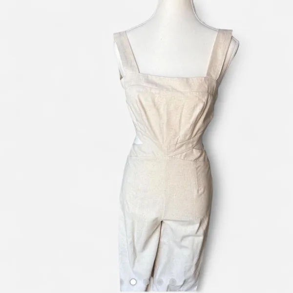 State Altar'd romper paper White Size XS - Image 2