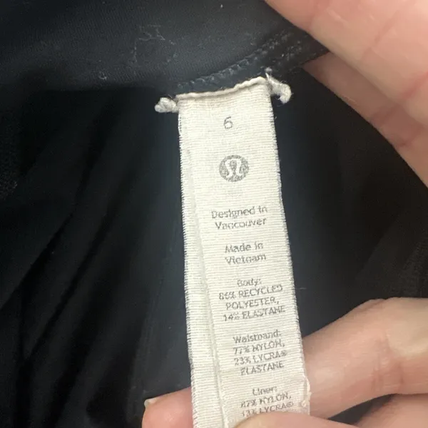 Lululemon Pace Rival Skirt Skort Gray Athletic Tennis Athleisure Women's 6 - Image 7