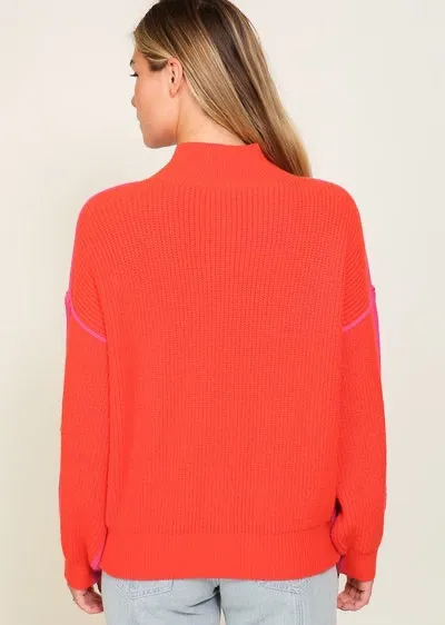 Entro Lumiére Two Toned Sweater - Image 3