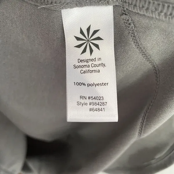 Athleta Record Breaker Tank Top Workout Gym Yoga Running Gray Size L Sleeveless - Image 6