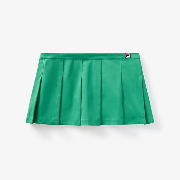 Fila x Hailey Bieber Green‎ Pleated Skirt 4 - Image 4