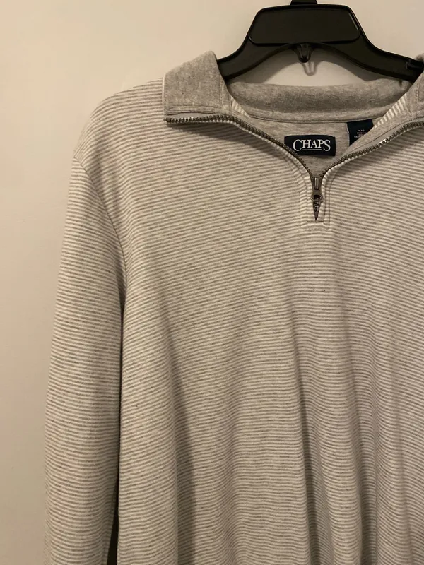 CHAPS Pullover Quarter-Zip - Image 2