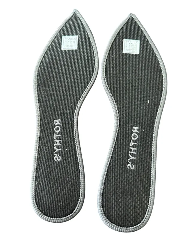 Rothy's The Point‎ Flat Gray Knit Pointed Toe Flats Size 8.5 - Image 10