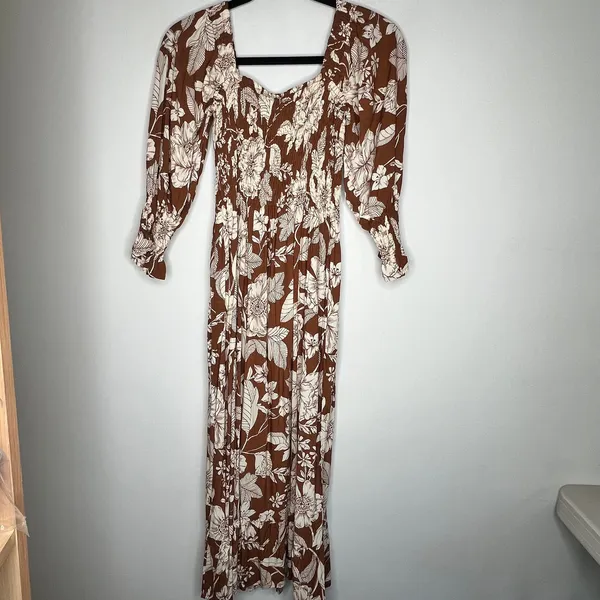 Petal & Pup Byron Floral Midi Dress Size 4 NWT - Image 4