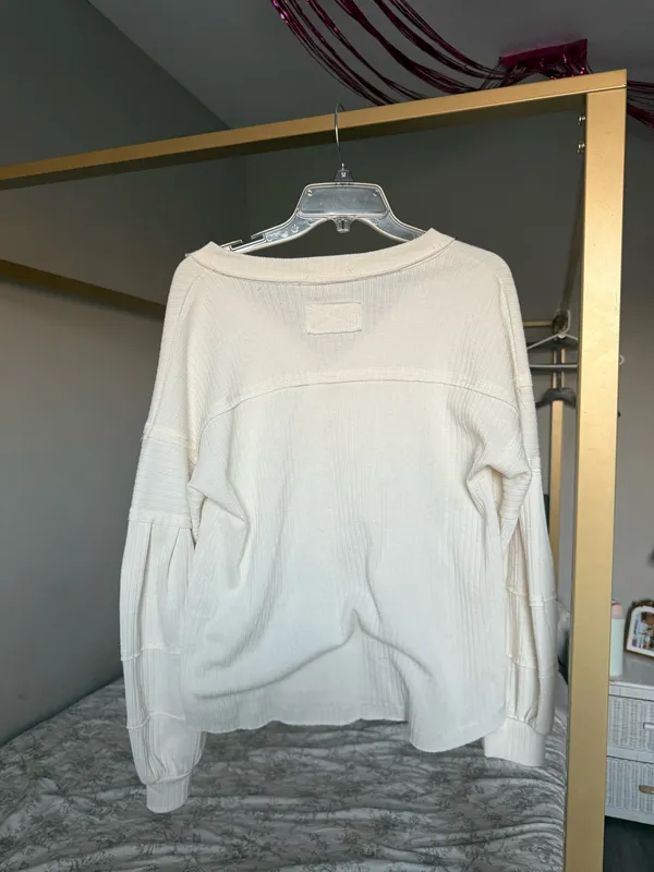 New In White Sweater - Image 2