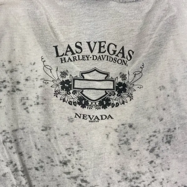 Y2k womens harley‎ davidson tshirt - Image 4