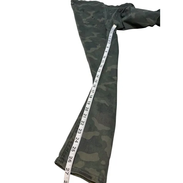 Hudson Barbara Super Skinny Camo Jeans Women's Size 31 Stretch - Image 5