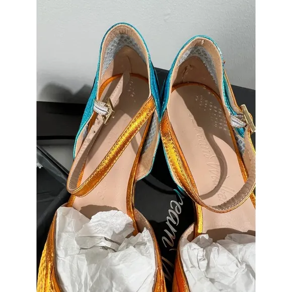 Dream Walkers Kusama Orange 36 Women's Flats Handmade in‎ Spain - Image 4