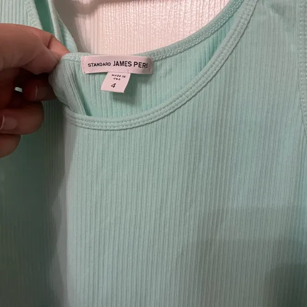 James Perse Standard ribbed Tank‎ in size 4 or XL - Image 4