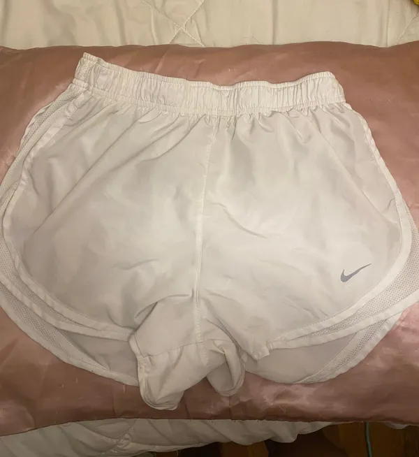 Nike White Dri-Fit Shorts - Image 2