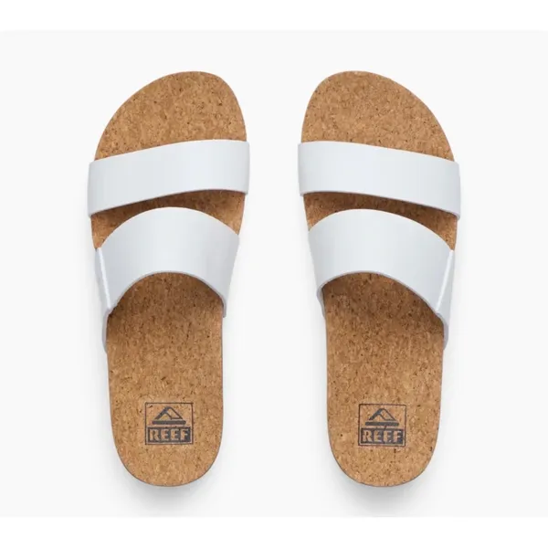 Reef Cushion Vista Hi White Double Strap Platform Sandals Womens 7 - Image 2