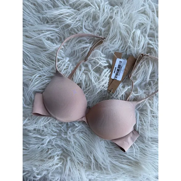 Skims Ultimate Push up Plunge Bra Mica Size 30B - Image 4