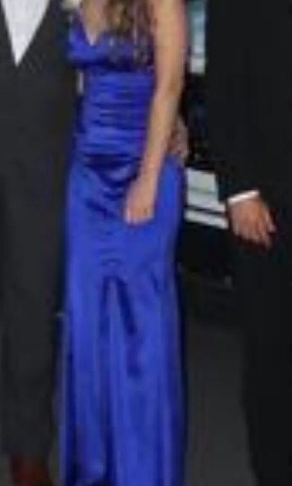 Blue Belk Prom Dress - Image 2