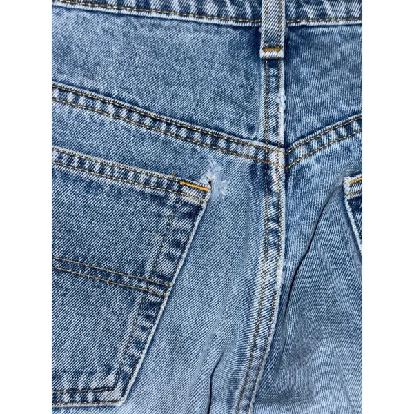 VTG Ralph Lauren Jeans Womens Distressed‎ Blue RL Light Wash Polo Jeans Co Sz 10 - Image 8