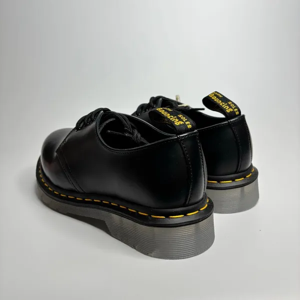 Dr. Martens 1461 Iced Smooth Leather Oxford Loafer Shoes in Black - Image 4