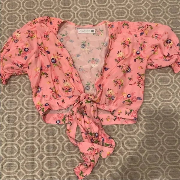 La Colle Top in Pink Juliette Floral FAITHFULL THE BRAND revolve - Image 4