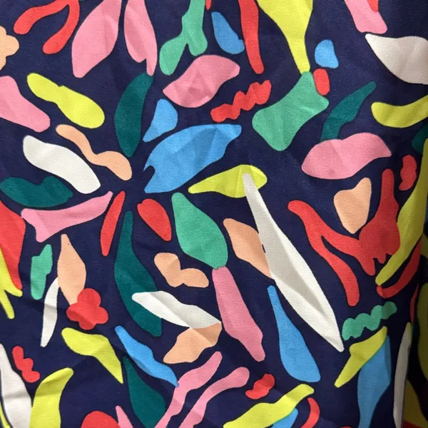 Vibrant Multicolor Abstract Print Blouse - Women Tops - Image 3