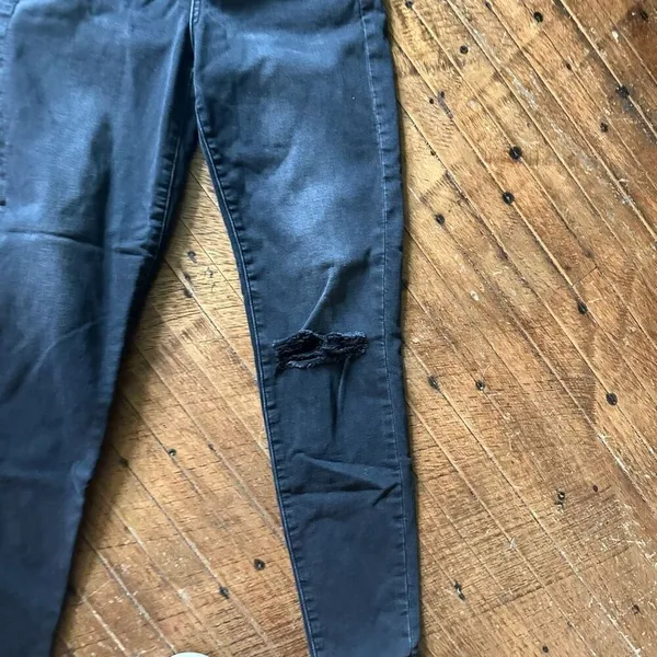 American Eagle black curvy hi-rise 6 basic jeggings - Image 3