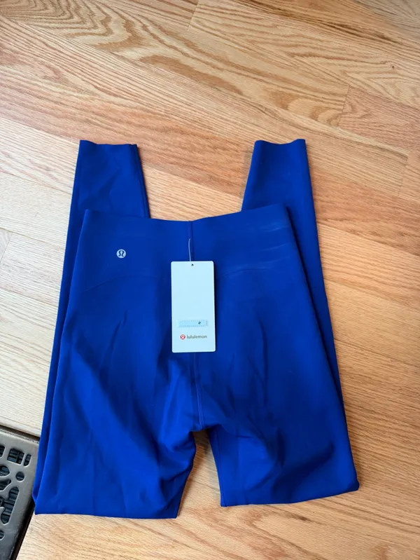 Lululemon Glow Up Super-High-Rise Tight 28” Leggings Blue Size 8 NWT - Image 5