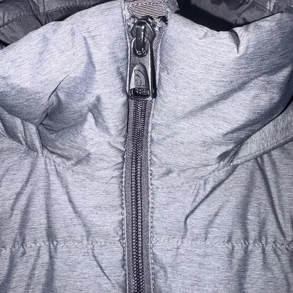 The North Face‎ Gotham Womens Goose Down Hooded Jacket Gray Medium - Image 6
