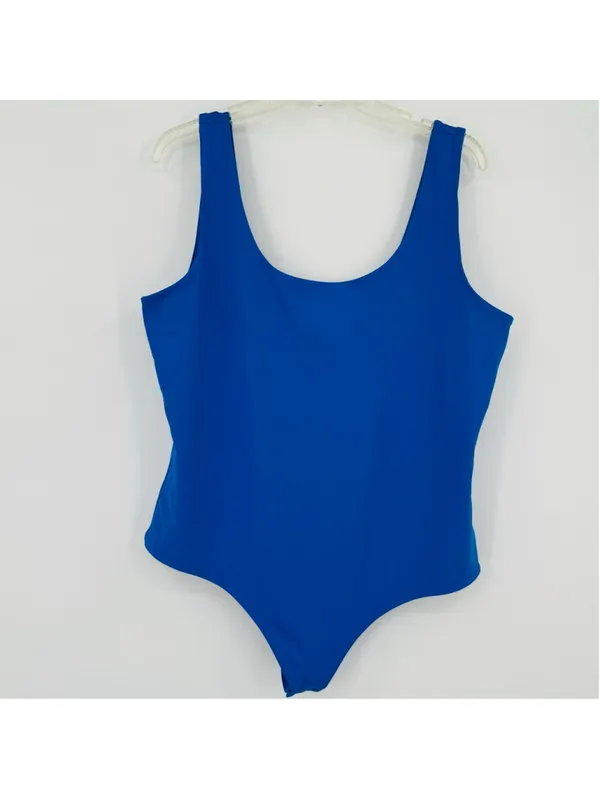 Express Blue Body Contour Compression Bodysuit XL - Image 2