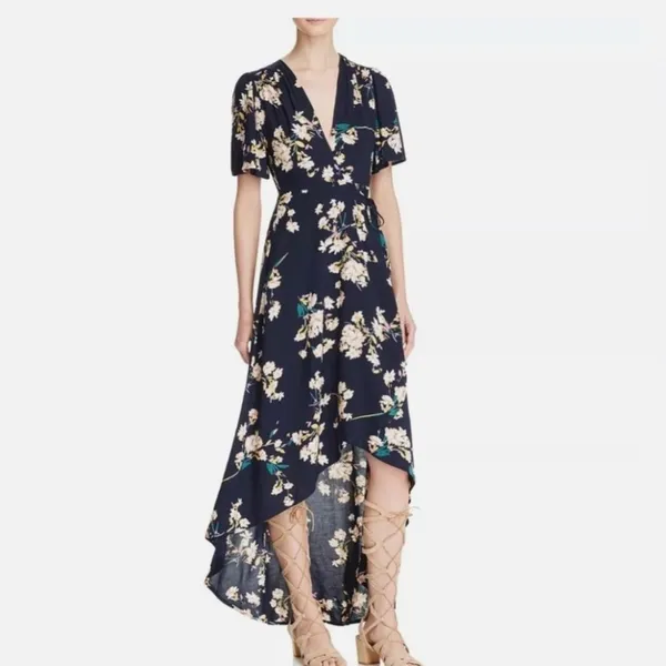 Cotton Candy Floral Print Dress Size L Great Condition - Image 2