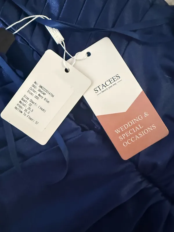 stacees prom dress Blue Size 0 - Image 5